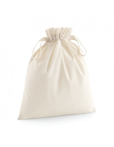 Organic Cotton Draw Cord Bag