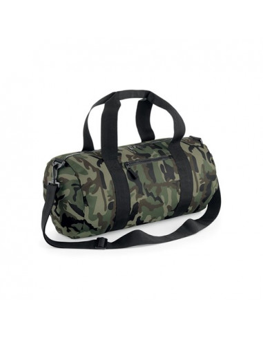 Camo Barrel Bag