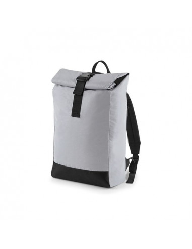 Reflective Roll-Top Backpack