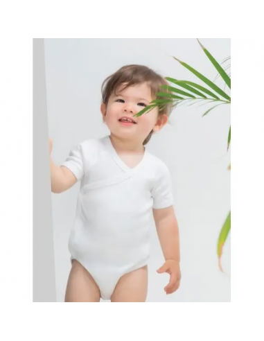 Organic Baby Kimono Bodysuit