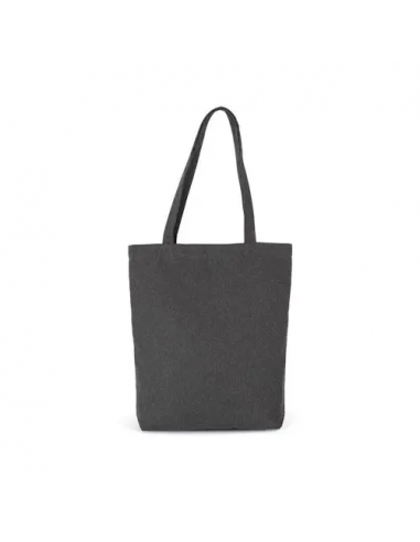 Borsa shopper in cotone "K-loop project" reciclato