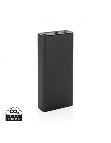 Powerbank in alluminio RCS da 20.000 mAh Terra