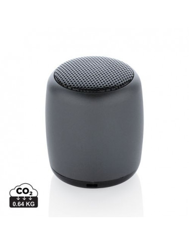 Mini speaker wireless in alluminio