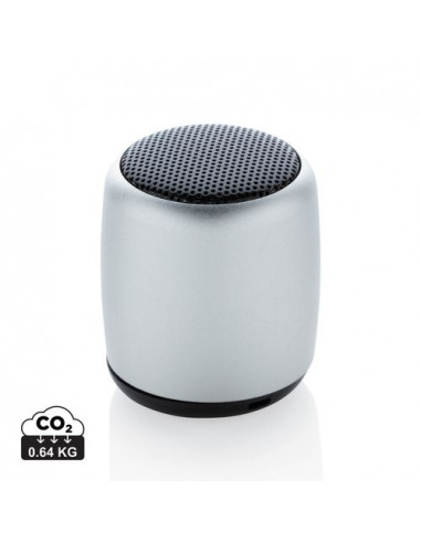 Mini speaker wireless in alluminio