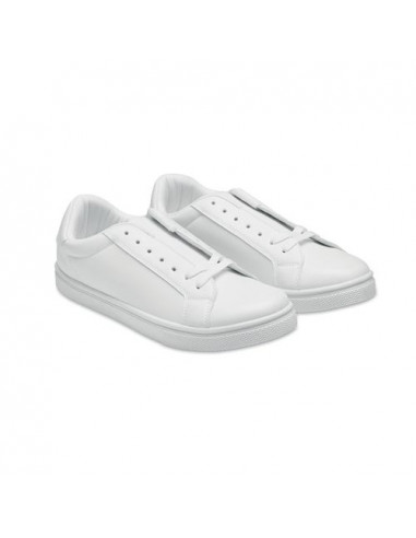 Sneaker in PU taglia 47 BLANCOS