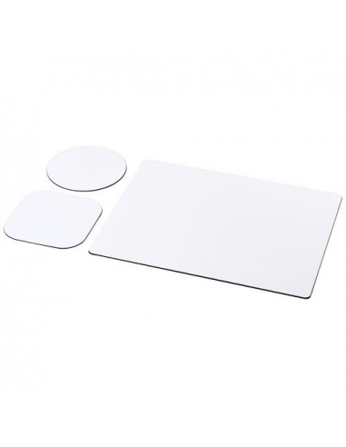 Set Brite-Mat® 1 con tappetino per mouse e sottobicchieri