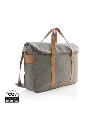 Borsa porta PC in canvas senza PVC