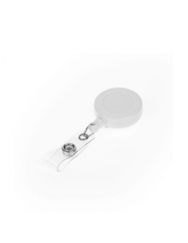 Badge reel bianco