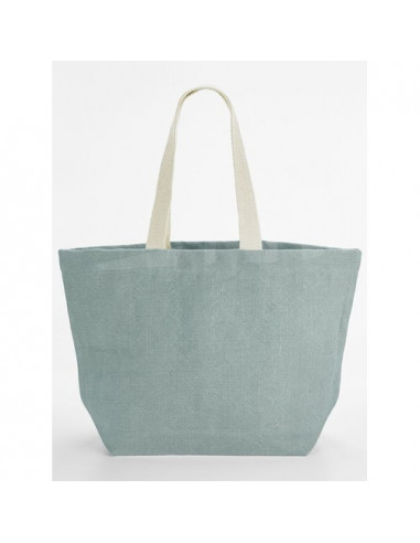 Soft Washed Jute Beach Bag