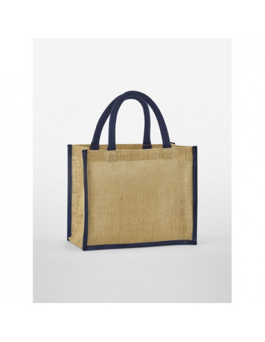 Natural Starched Jute Midi Tote