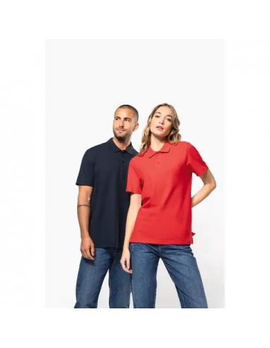 Polo unisex in piqué