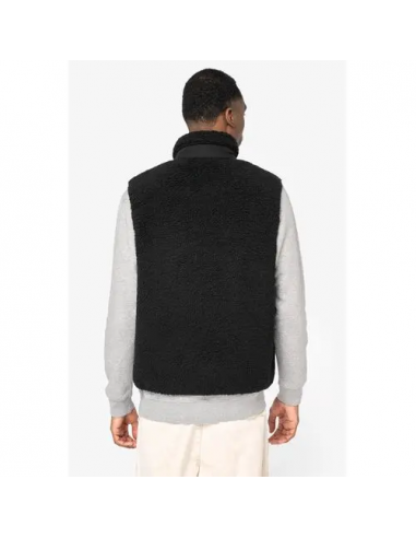 Bodywarmer unisex ecosostenibile in sherpa