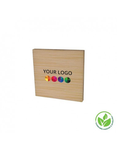 Badge Bamboo Quadrato