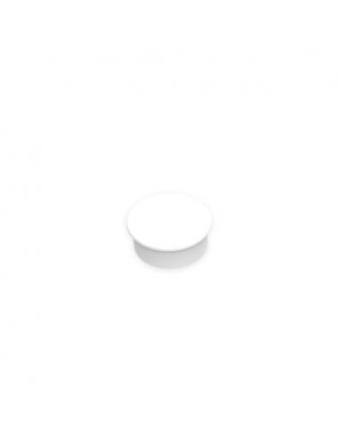 Whiteboard Magnet White, 19.6 mm