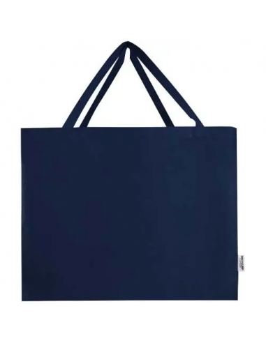 Tote bag grande in cotone riciclato certificato GRS da 220 g/m² Odessa