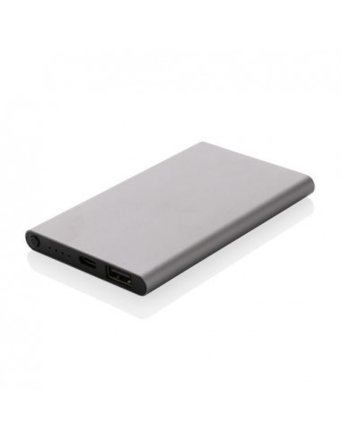 Powerbank da 4000 mAh in pla/alu riciclati RCS con Type-C