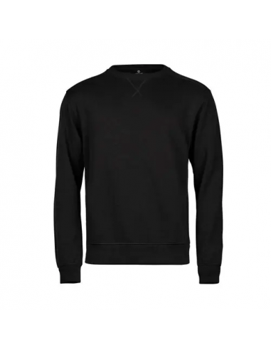 Ribbed Interlock Crew Neck