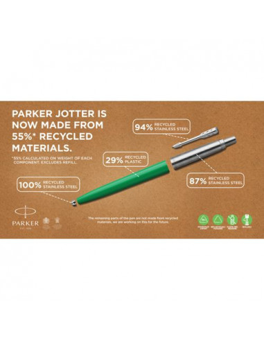 Penna a sfera Parker Jotter Recycled