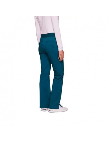 Pantaloni cargo donna pull-on a vita media