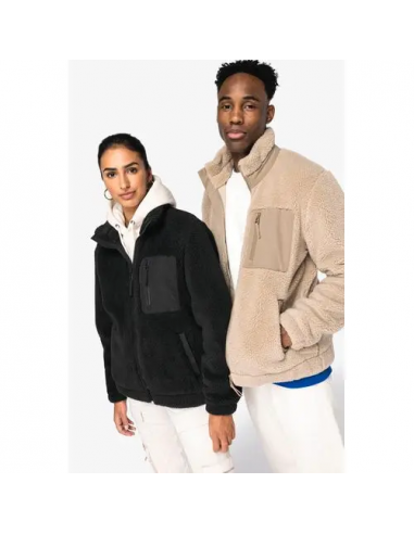 Giacca unisex ecosostenibile in sherpa