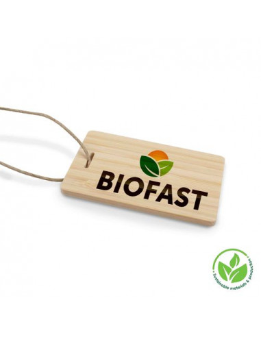 Eco Luggage Tag Bamboo