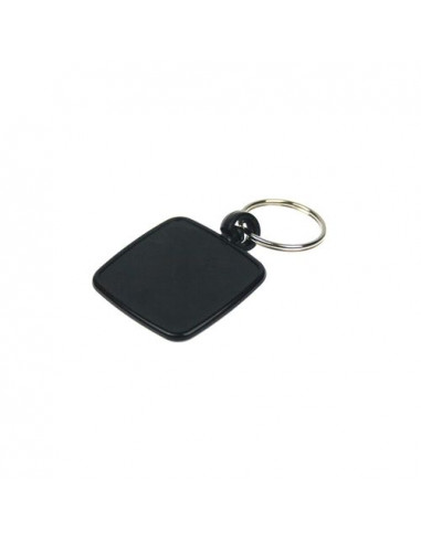 Key Ring Square Black