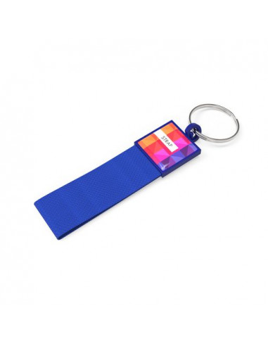 Key Ring Strap White