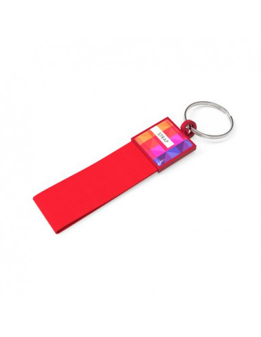 Key Ring Strap White