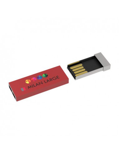 USB Stick Milan Large 3.0 Red, 16 GB Premium