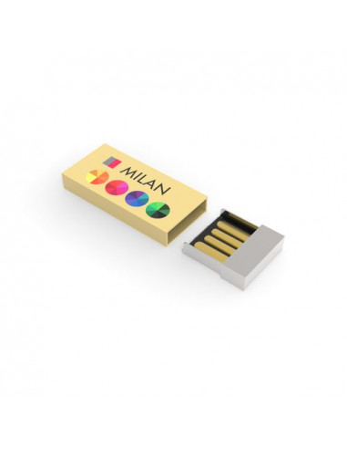 USB Stick Milan 3.0 Gold, 64 GB Premium