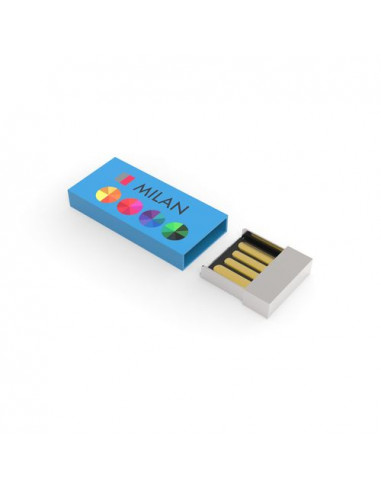 USB Stick Milan 3.0 Cobalt Blue, 64 GB Premium