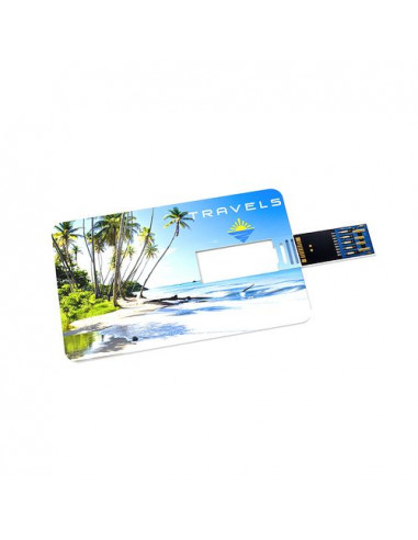 USB Stick Credit Card 3.0, 64 GB Premium