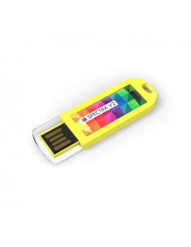 USB Stick Spectra V2 Yellow, 8 GB Basic