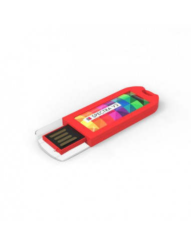 USB Stick Spectra V2 Red, 8 GB Basic