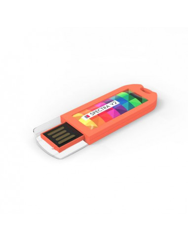 USB Stick Spectra V2 Orange, 4 GB Basic