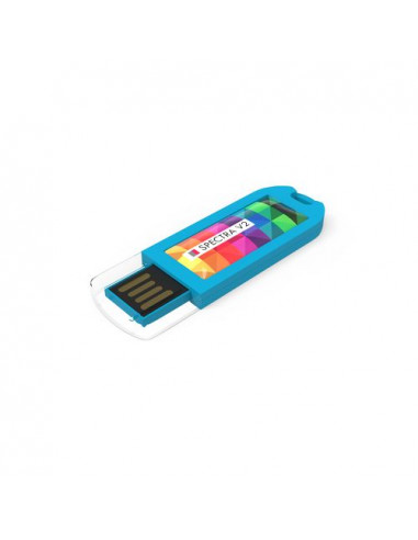 USB Stick Spectra V2 Light Blue, 4 GB Basic