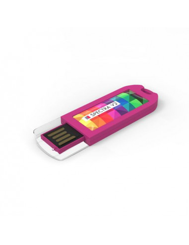 USB Stick Spectra V2 Fuchsia, 16 GB Basic