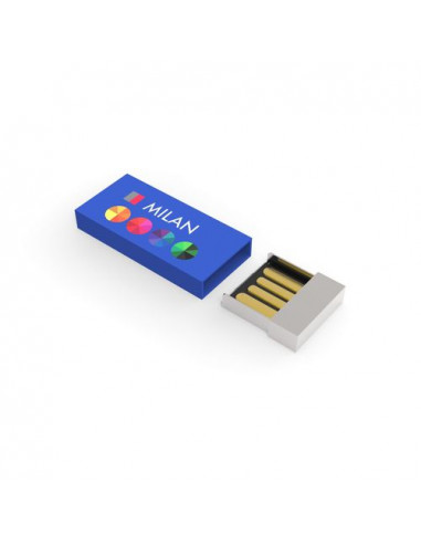 USB Stick Milan Dark Blue, 2 GB Basic