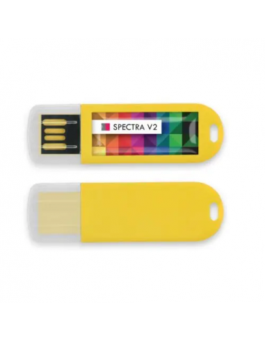 USB Stick Spectra V2 Yellow, 32 GB Premium