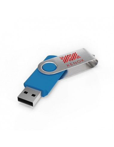 USB Stick Twister Light Blue, 2 GB Basic