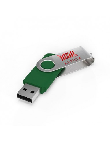 USB Stick Twister Green, 2 GB Basic