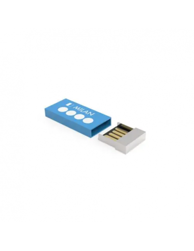 USB Stick Milan Cobalt Blue, 4 GB Premium