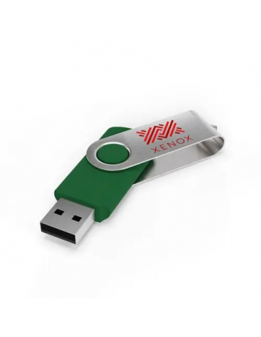 USB Stick Twister Green, 2 GB Premium