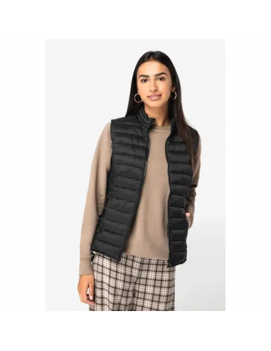 Bodywarmer donna leggero ecosostenibile