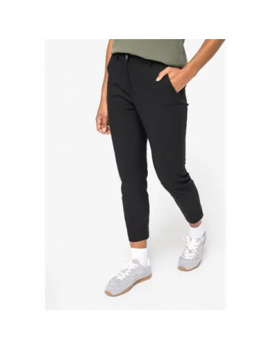 Pantaloni chino 7/8 donna ecosostenibili