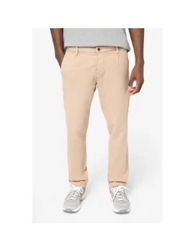 Pantaloni chino uomo ecosostenibili French Terry