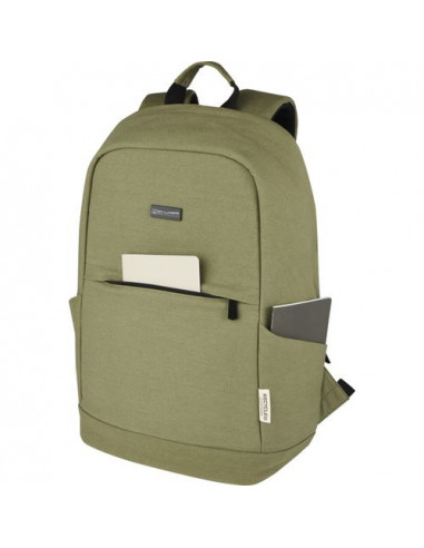 Zaino antifurto per portatile da 15,6" in canvas riciclato certificato GRS Joey - 18L