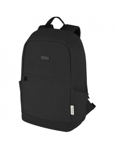 Zaino antifurto per portatile da 15,6" in canvas riciclato certificato GRS Joey - 18L