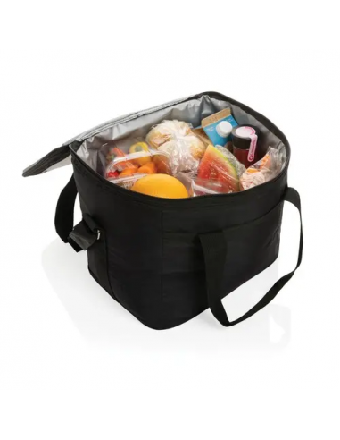 Borsa frigo deluxe Pedro AWARE™ RPET con pannello solare 5W