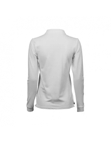 Ladies Luxury Stretch Long Sleeve Polo